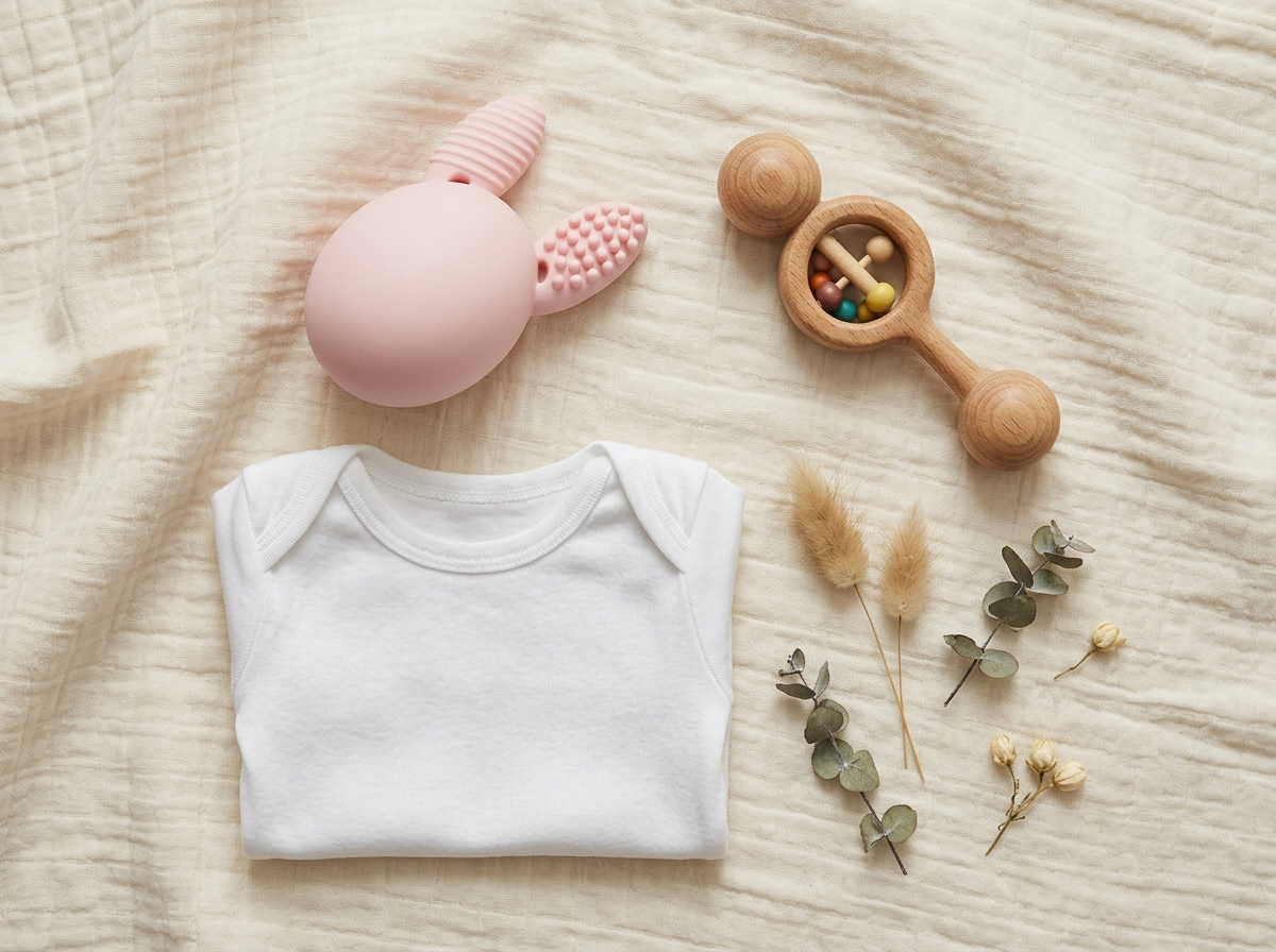 Bunny Egg Silicone Teether Sensory Toy